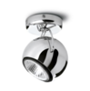 Beluga steel D57 1 lichts plafondlamp Fabbian 