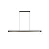 Inlay S1400 linear black/gold hanglamp Light Point