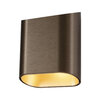 Trapz led up/down 2x  trailing edge DI wandlamp Modular 