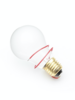 Lichtbron 5 watt LED (lightbulb) Ingo Maurer 