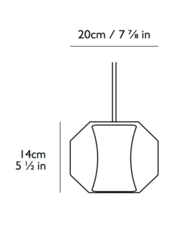 Chamber Light Small hanglamp Lee Broom 