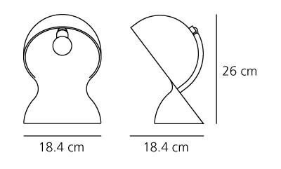 Dalu tafellamp Artemide 