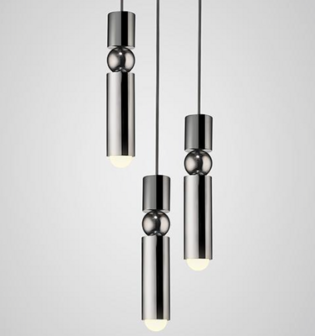 Fulcrum Chandelier set van 3 hanglamp Lee Broom