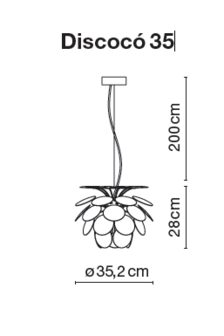 Discoco 35 hanglamp Marset