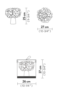 Clizia battery portable tafellamp Slamp