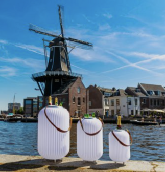 The.lampion L Bluetooth Speaker Lamp &amp; Wijnkoeler Nikki Amsterdam