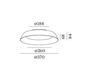 Towna 2.0 IP44 plafondlamp Wever &amp; Ducre 