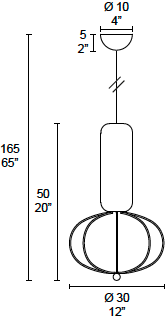 Balloon hanglamp 7206/1G MMLampadari