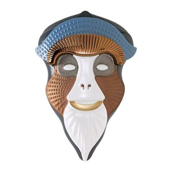 Primates Brazza Mask Masker Bosa Ceramiche