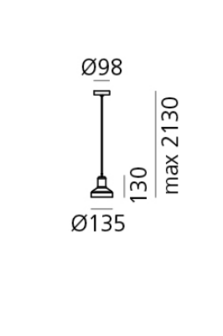 Stablight A suspension hanglamp Artemide