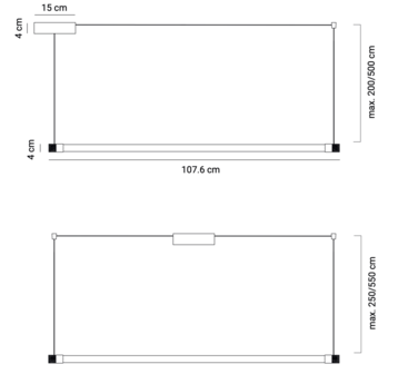 Vapour horizontaal hanglamp Hollands Licht