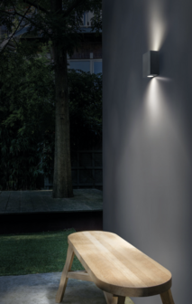 Sulfer led up/down ip54 outdoor wandlamp Modular