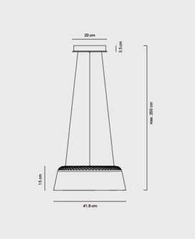 Ring suspension hanglamp Hollands Licht