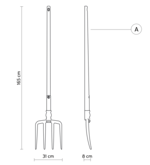 Tobia HP145 1F outdoor vloerlamp Karman Italia 