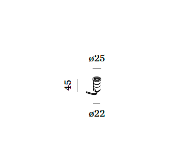 Card 0.1 led outdoor recessed vloerspot Wever &amp; Ducre 