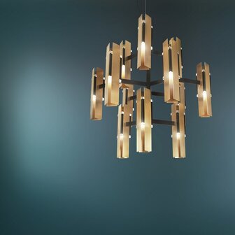 559.12 Excalibur Chandelier 12 hanglamp Tooy