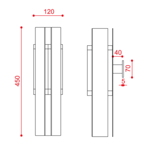 559.41 Excalibur wandlamp Tooy