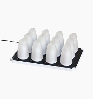TRAY Medium 12 Lamps oplaadstation Neoz lighting 
