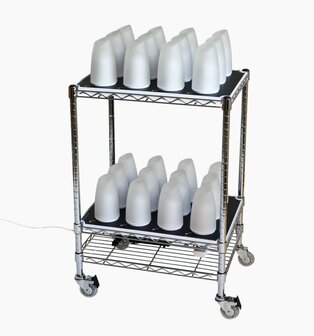 TROLLEY Short 24 Lamps oplaadstation Neoz lighting 