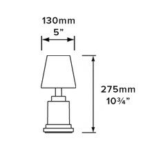 Ritz portable tafellamp Neoz lighting 