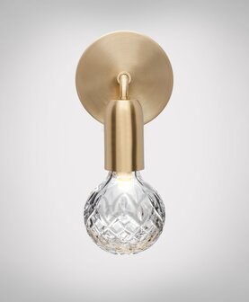 Clear Crystal bulb wandlamp Lee Broom 