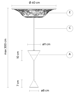 Moonbloom 6B&nbsp;hanglamp Karman Italia 