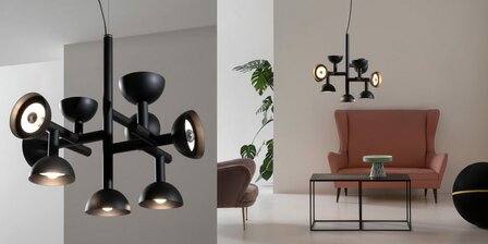 Sibilla 1B/N hanglamp Karman Italia 