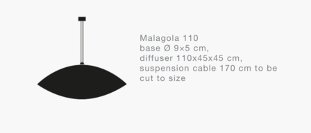 Malagola 110 led hanglamp Catellani&amp;Smith