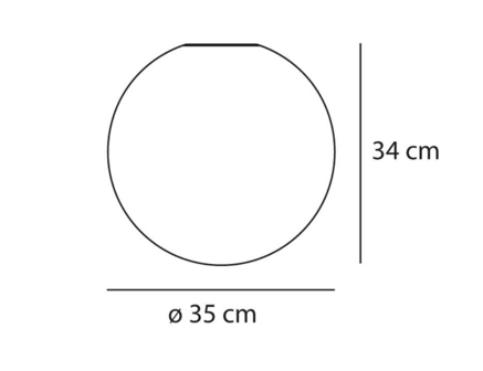 Dioscuri 35 plafondlamp Artemide 