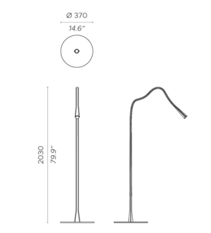 Flexiled fl vloerlamp Contardi