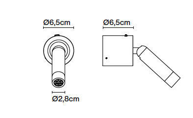 Ledtube A wandlamp Marset