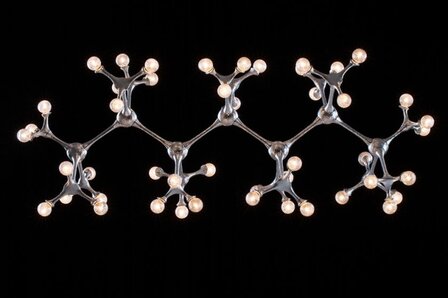 Organic Atomic hanging 48x LED lamp hanglamp Pieter Adam 