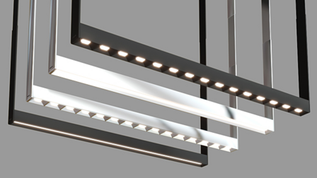 Cadre 1500 linear hanglamp Kreon