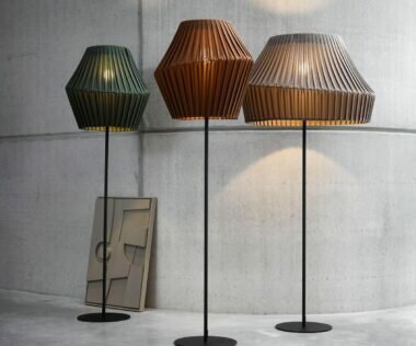 Pleat 75 vloerlamp Hollands Licht