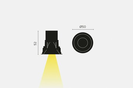 Aplis 40 downlight inbouwspot Kreon