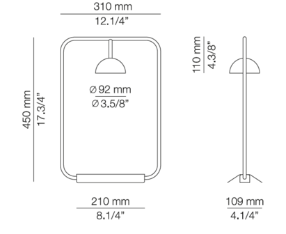 Cupolina  M-3937 tafellamp Estiluz 