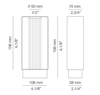 Frame-P-4055X outdoor vloerlamp Estiluz 