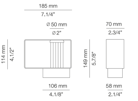 Frame-P-4054X Outdoor vloerlamp Estiluz 