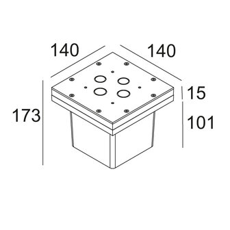 CBOX 350 mA / 10W accessories outdoor Deltalight