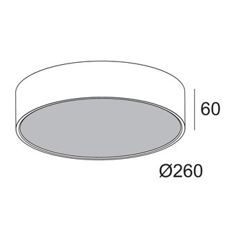 Supernova xs 260 x IP65 wandlamp outdoor Deltalight