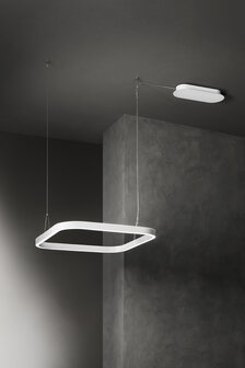 Round &Oslash; 80 cm downlight hanglamp Braga
