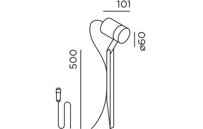 Piek 50 connect outdoor vloerlamp IP44.de