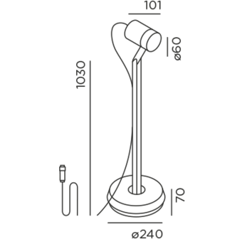 Piek Lettura connect outdoor vloerlamp IP44.de