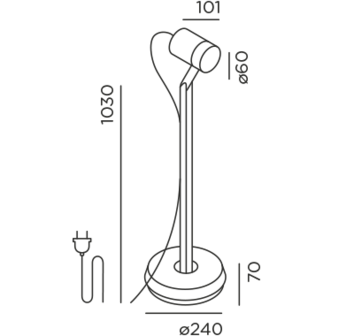 Piek Lettura Movable outdoor vloerlamp IP44.de