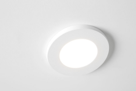 Doze round wall recessed 80 wandlamp Modular 