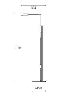 Chipperfield w102 f vloerlamp W&auml;stberg 