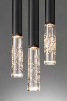 Beam Stick Glass H200 hanglamp Olev