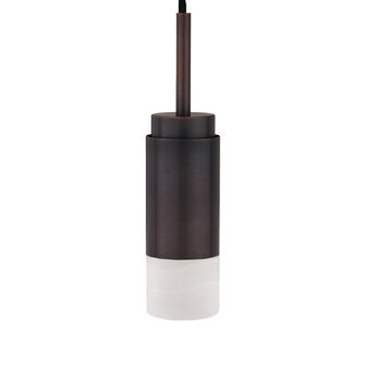 Donya Onyx Cylinder White hanglamp Anour