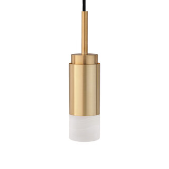 Donya Onyx Cylinder White hanglamp Anour