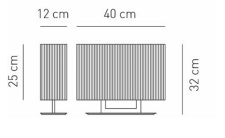 Clavius 40 cm tafellamp Axolight